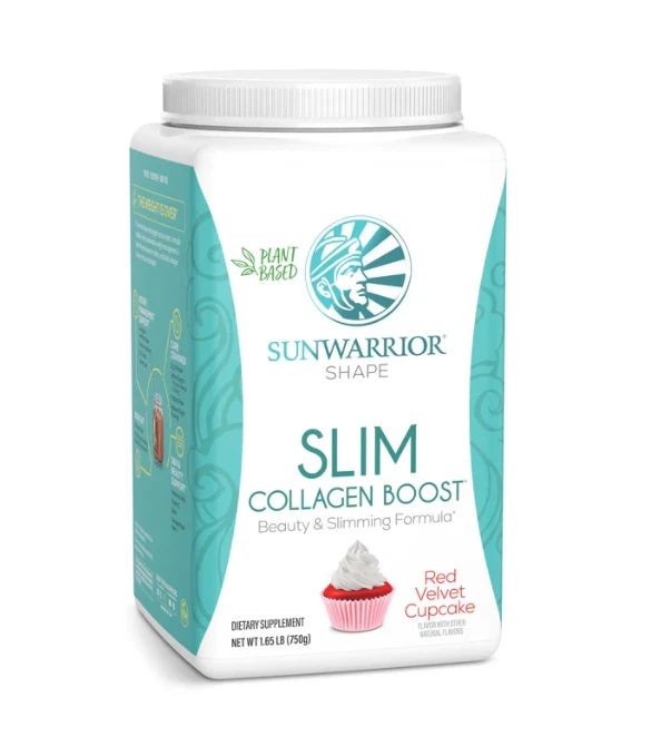 [405578097040] Sunwarrior SLIM Collagen Boost Red Velvet Vegan, Gluten Free, Keto
