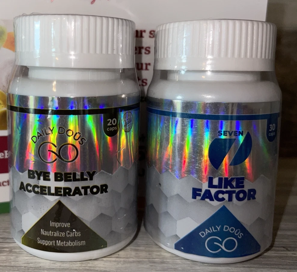 7 Like Factor And Bye Belly Accelerator Daily Dous weight loss pack