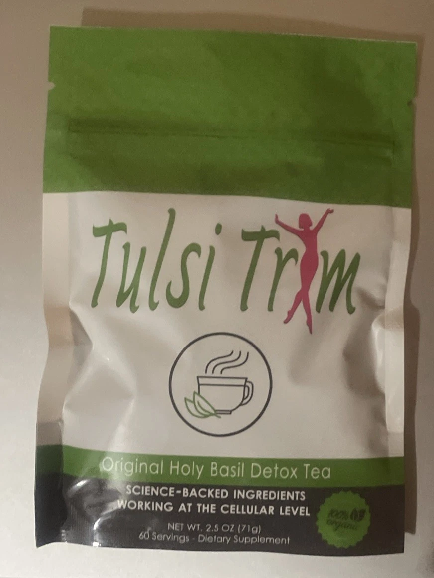 Tulsi 트림 - 인스턴트 - 홀리 바질 차 - 밸런스 혈당 & 체중 감량