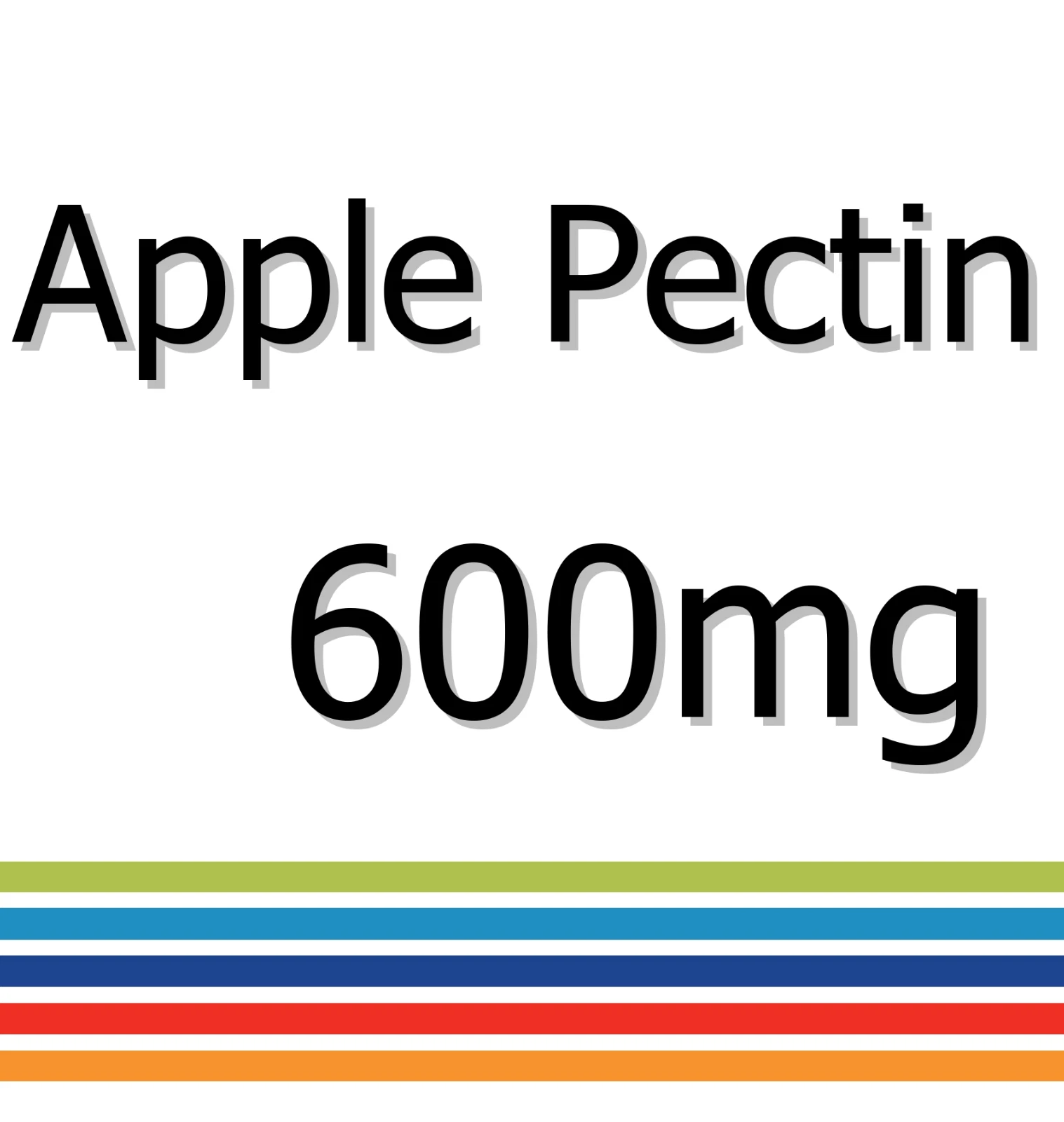 Apple Pectin 600mg x 30 Tablets - Inflammation Reduction