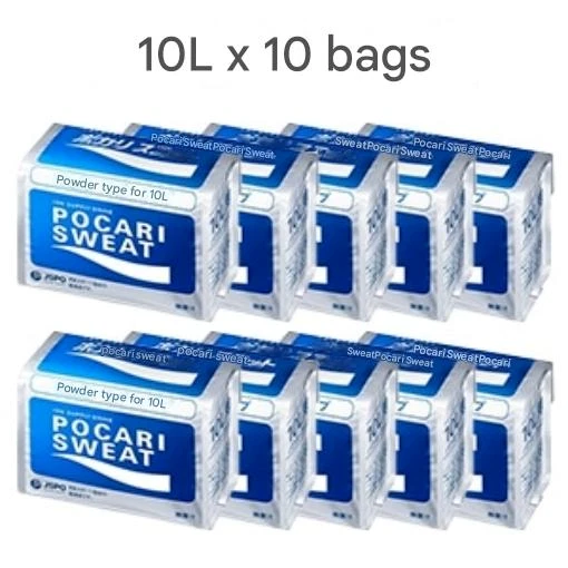 [297427303850] Otsuka Pocari Sweat Powder 740g 26.1oz For 10L x 10 bags Powder Sports Drink NEW