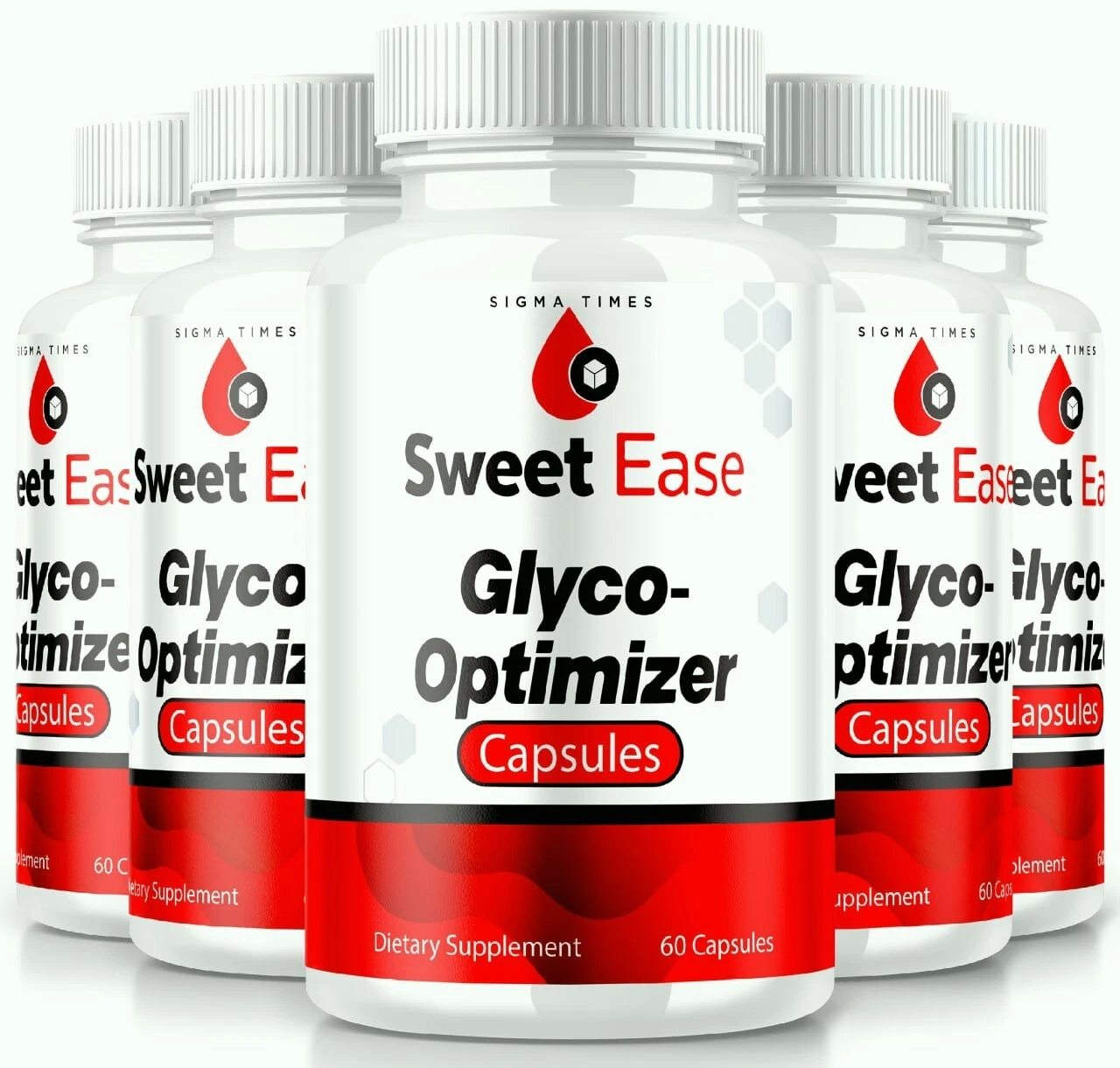 (5 Pack) Sweet Ease Glyco Optimizer Pills to Support Healthy Blood Levels