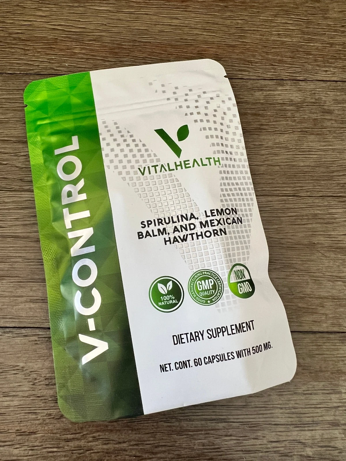 Vital Health Adaptogens V-CONTROL Supplement Capsules