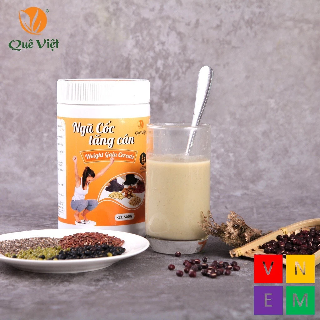 Que Viet Weight Gain Cereal 100% Organic ingredients, Nutritional supplements