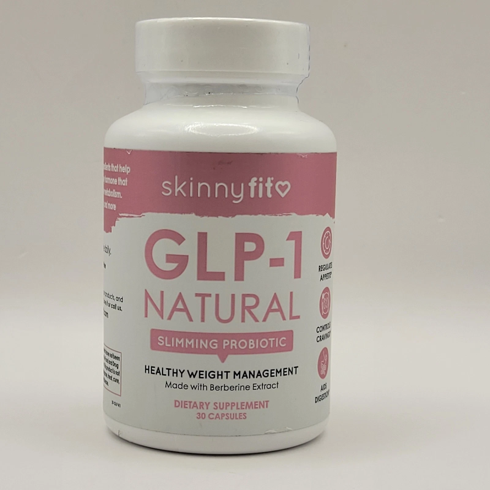 SkinnyFit GLP-1 Natural Weight Management & Gut Health Support 30 Capsules