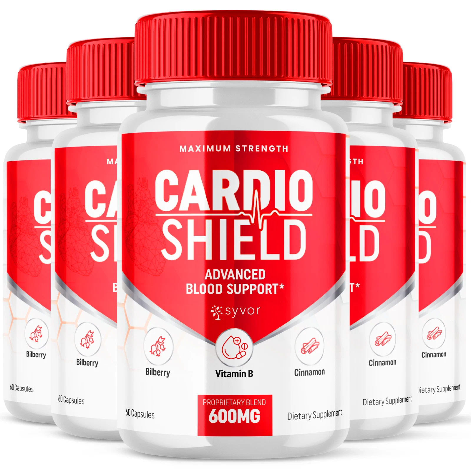 Cardio Shield Support Pill Advanced Glycogen Max Support Supplement 300 Capsules