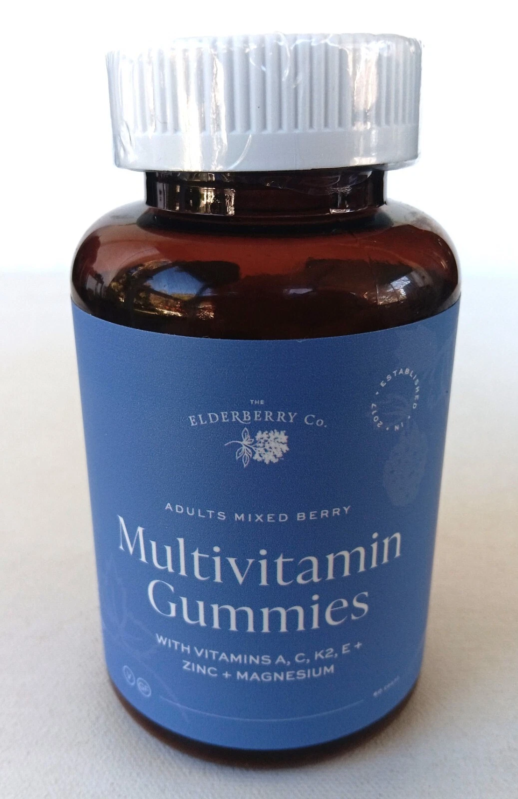 Elderberry Co Multivitamin Gummies Mixed Berry 60 ct EXP 11/2026