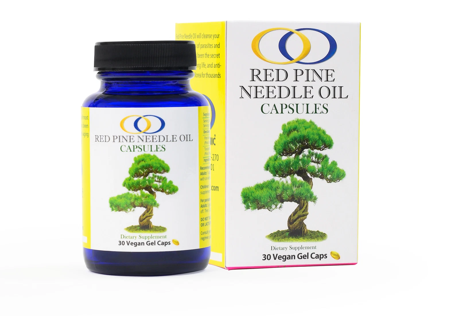 [135663739687] Red Pine Needle Oil - Vegan Capsules (30)