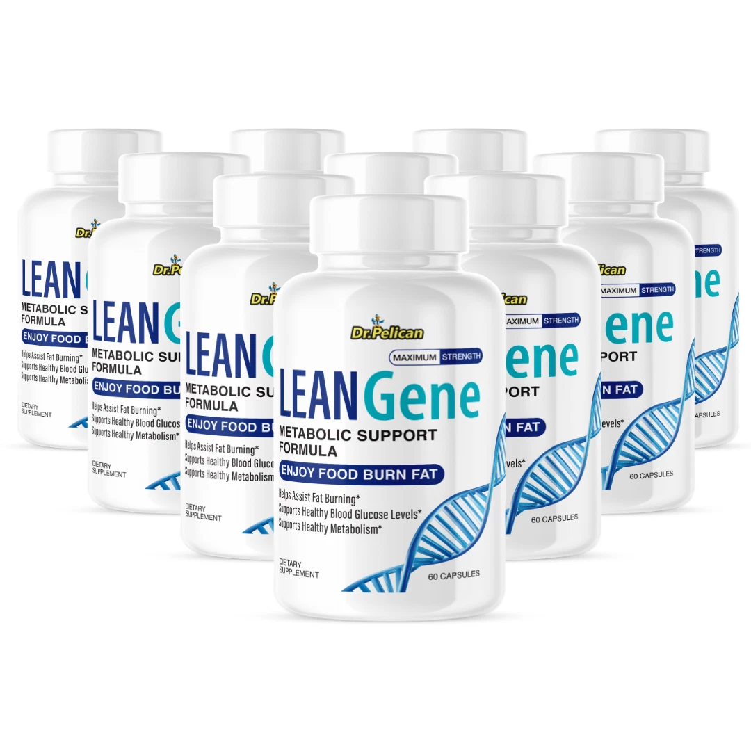 LeanGene- Blood/Weight Support- 10 Bottles- 600 Capsules