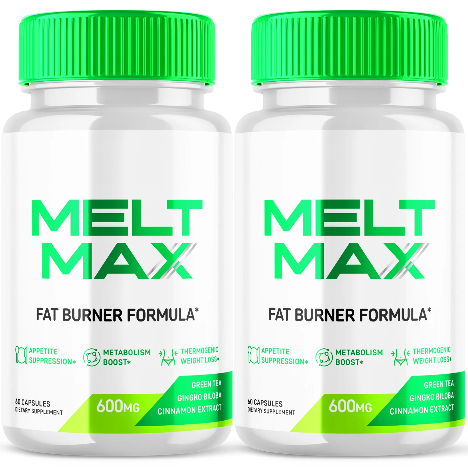 [167571967717] Melt Max Advanced Burner Formula Natural Energy and Fitness Support 120 Capsules