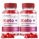 Xtreme Fit Keto ACV Gummies, Official Xtreme Keto Gummies Keto ACV (2 Bottles)