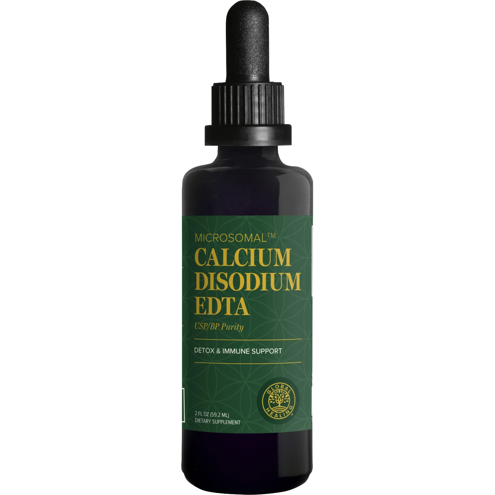 [266685633464] Global Healing Calcium Disodium EDTA 225mg - 2 Fl Oz
