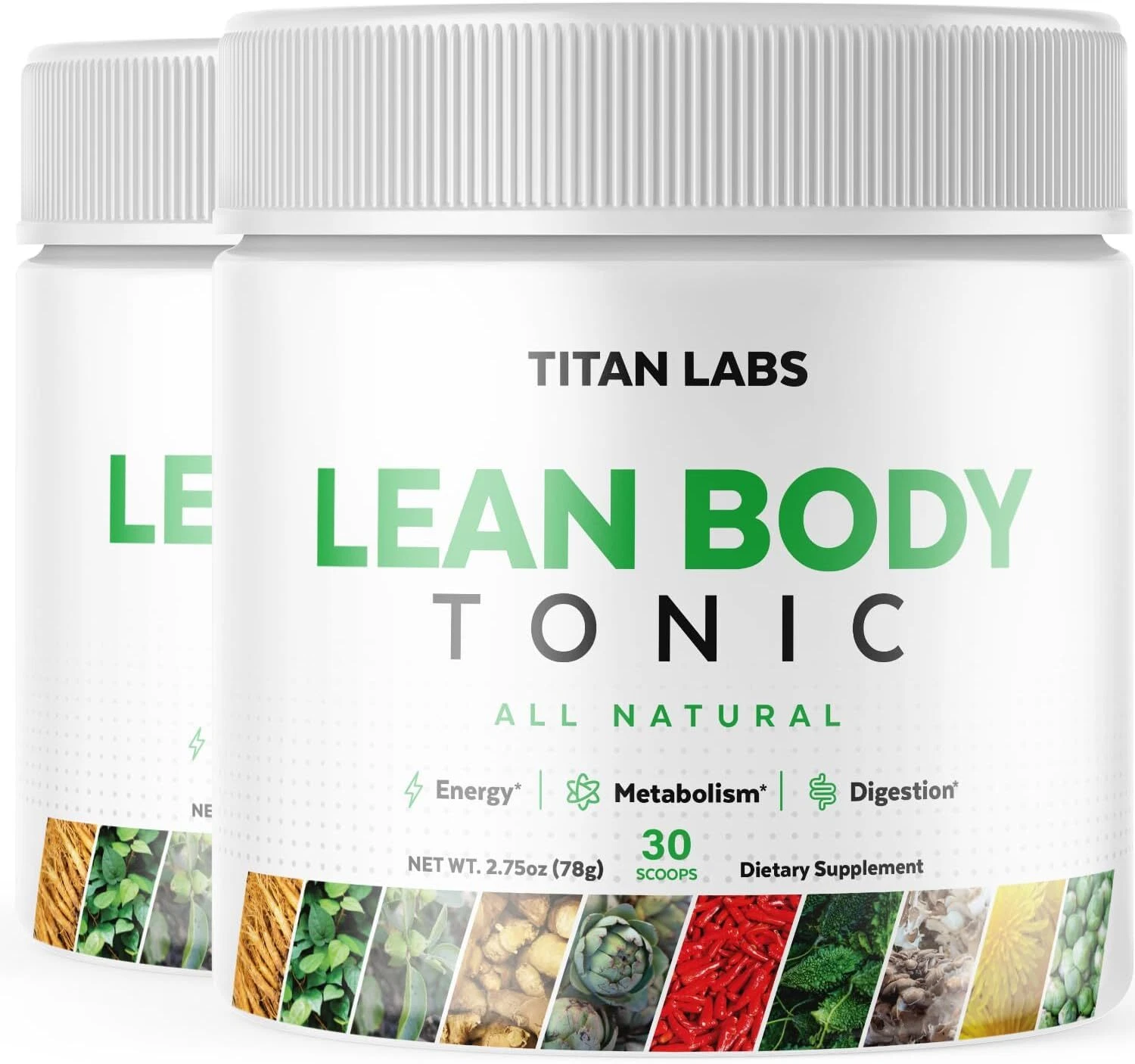 2 Pack - Lean Body Tonic - Weight Management Support Supplement Shake Powder