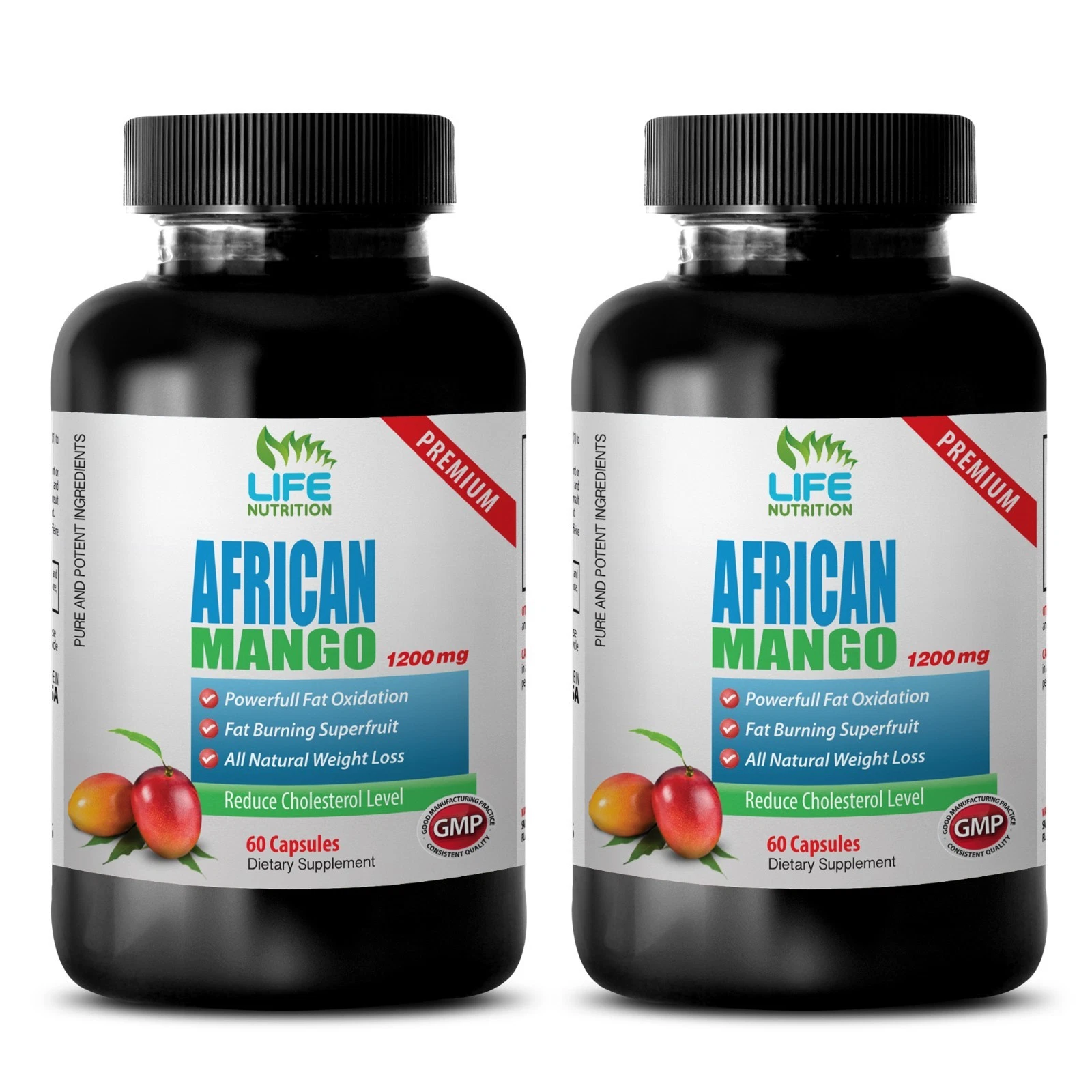 Fat Burner For Women - African Mango Lean 1200mg - Healthy Weight Management 2B