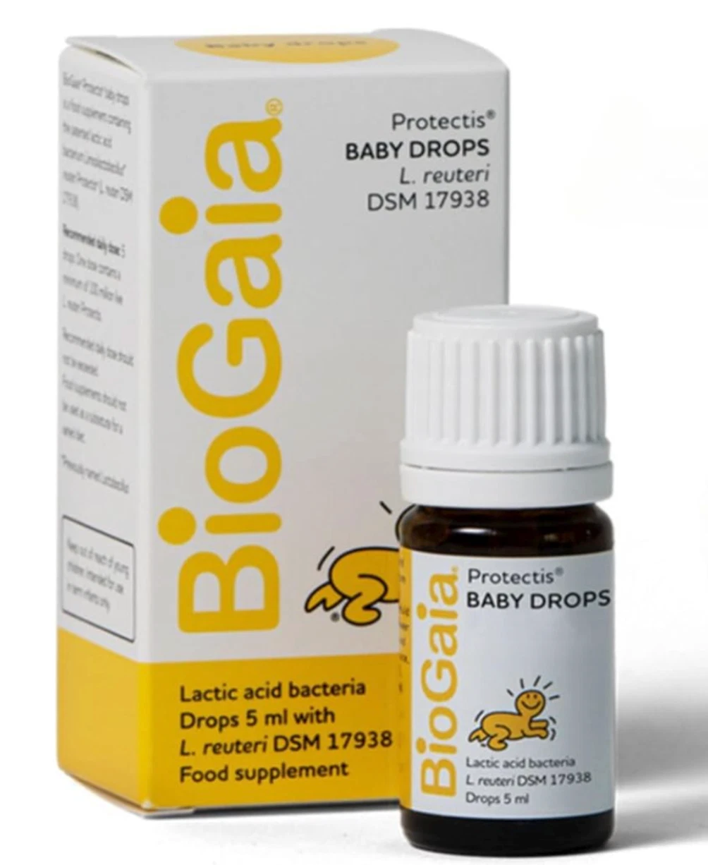 [161267099578] 4 x BioGaia Probiotic Baby Drops 5ml – Gentle Digestive Support for Infants