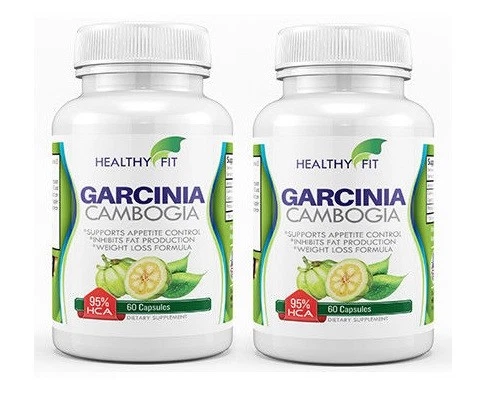 2 Pack GARCINIA CAMBOGIA 95% HCA 3000mg Daily Weight Loss Diet Pills Fat Burner