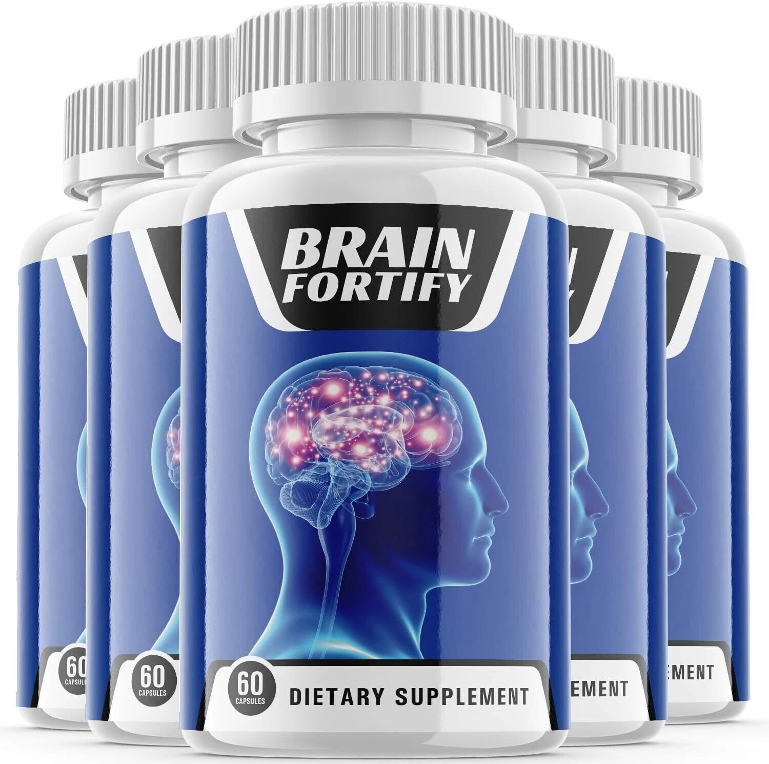 Brain Fortify Nootropic Pills - Brain Fortify Supplement Brain Health - 5 Pack