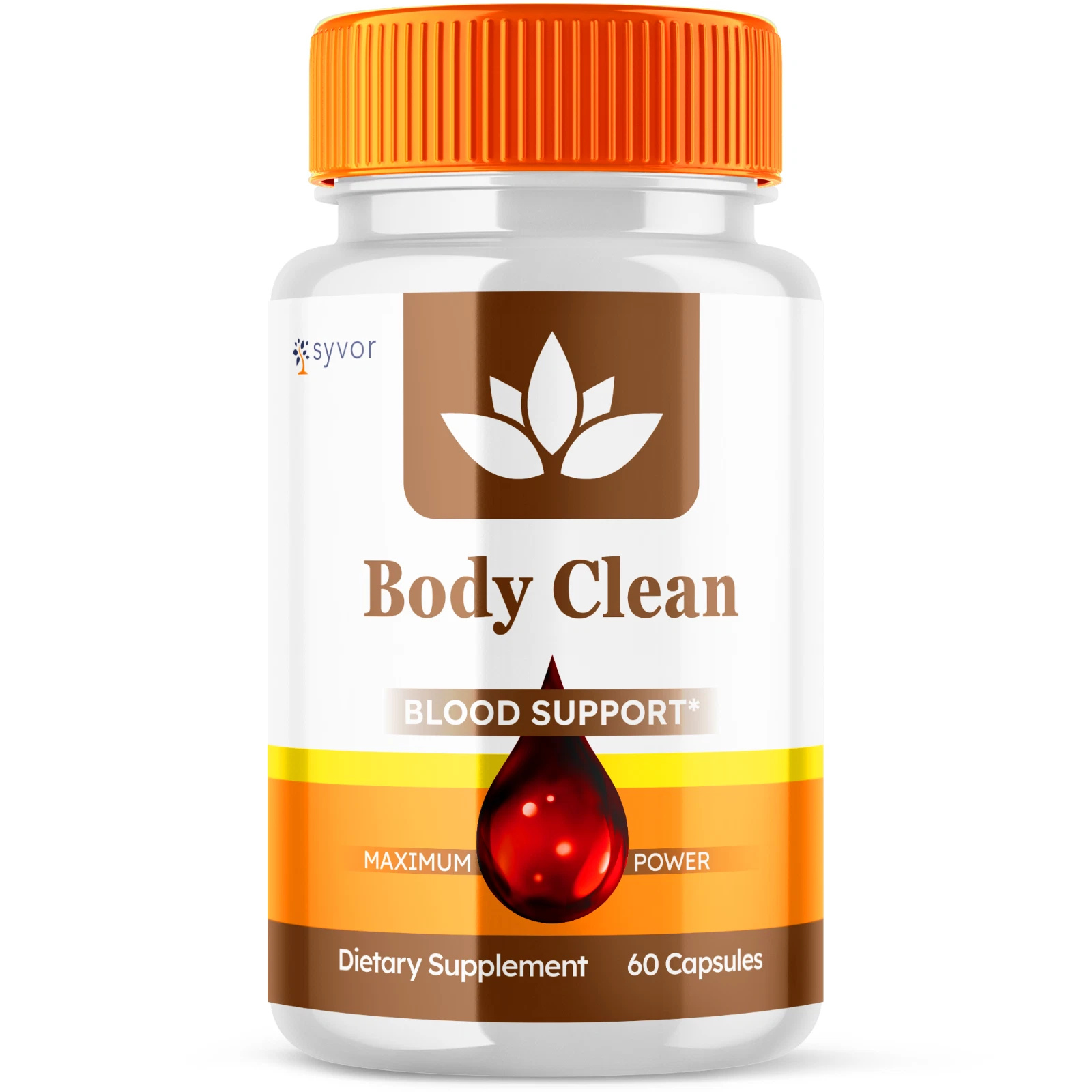 [286281249818] Body Clean Blood Support Maximum Strength Vitamin Natural Glyco Optimizer 60Ct