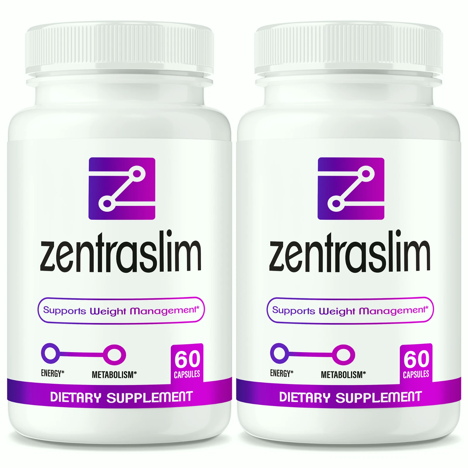 (2 Pack) Zentraslim Capsules for Weight loss, Advanced Fat-Burning Formula