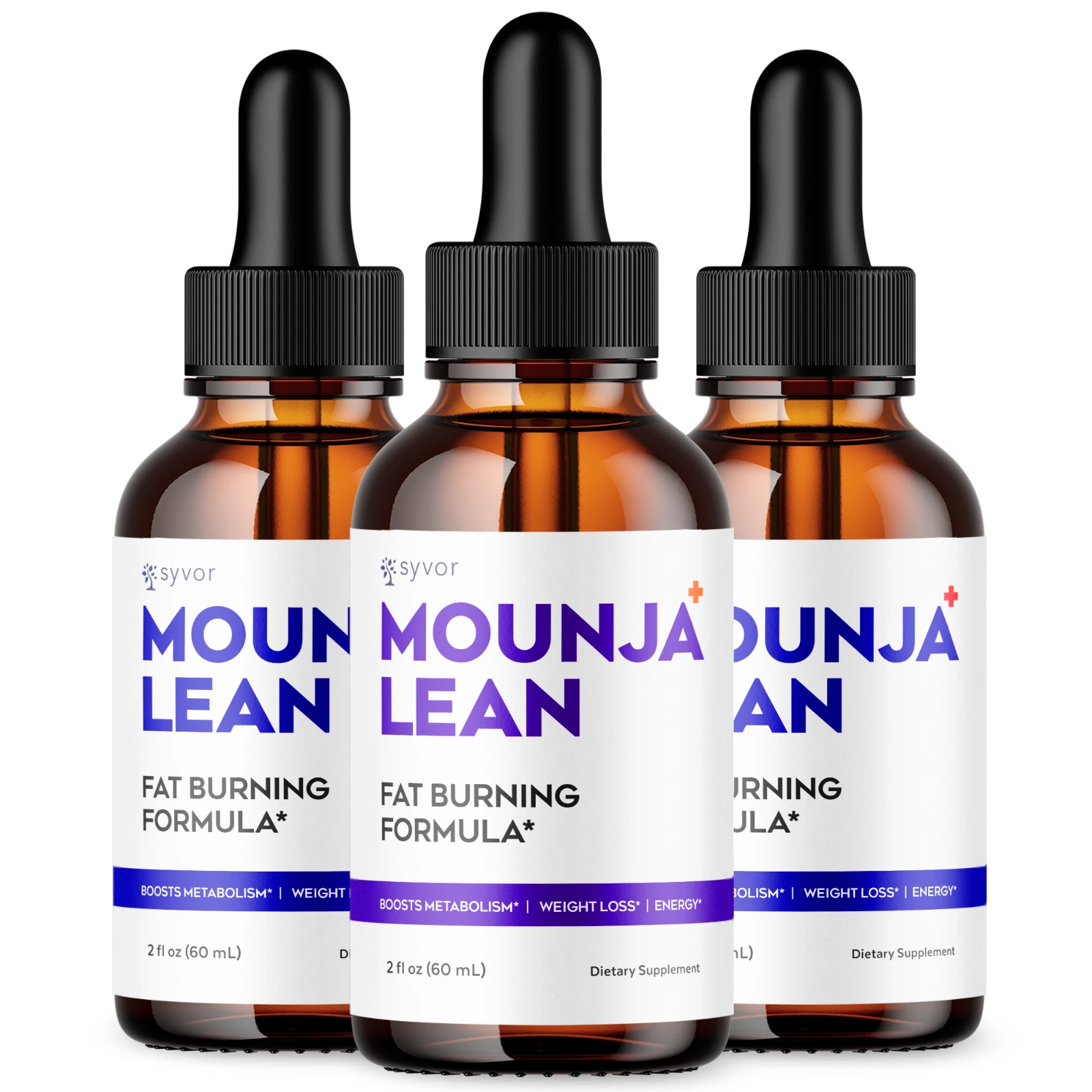 Mounja Lean Drops Advanced Formula Liquid Fitness Support Supplement (3 Pack)