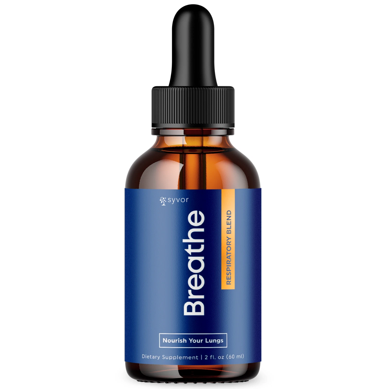 [286672366949] Breathe Respiratory Blend Drops Advanced Formula Lung Max Support 30 Servings