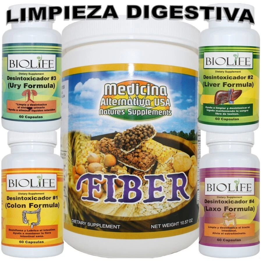 PAQUETE DE LIMPIEZA DIGESTIVA (100% Natural unisex)