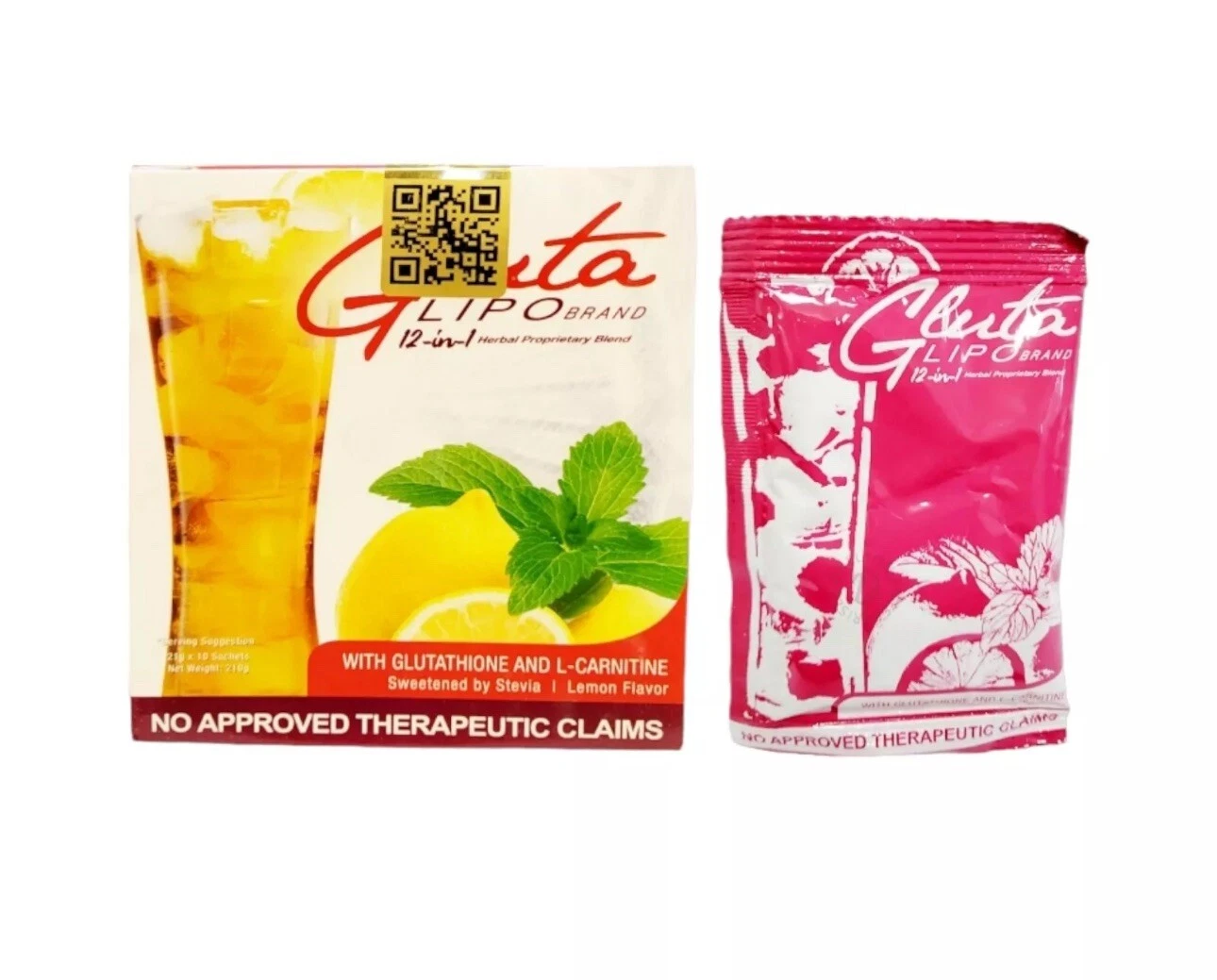 Gluta Lipo Juice 12in1- 10 sachets x 21g