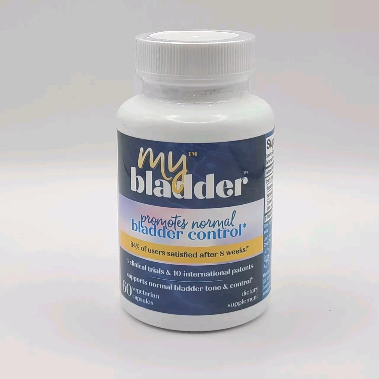 Purity Products MyBladder 60 Capsules Promotes Normal Bladder Control NEW