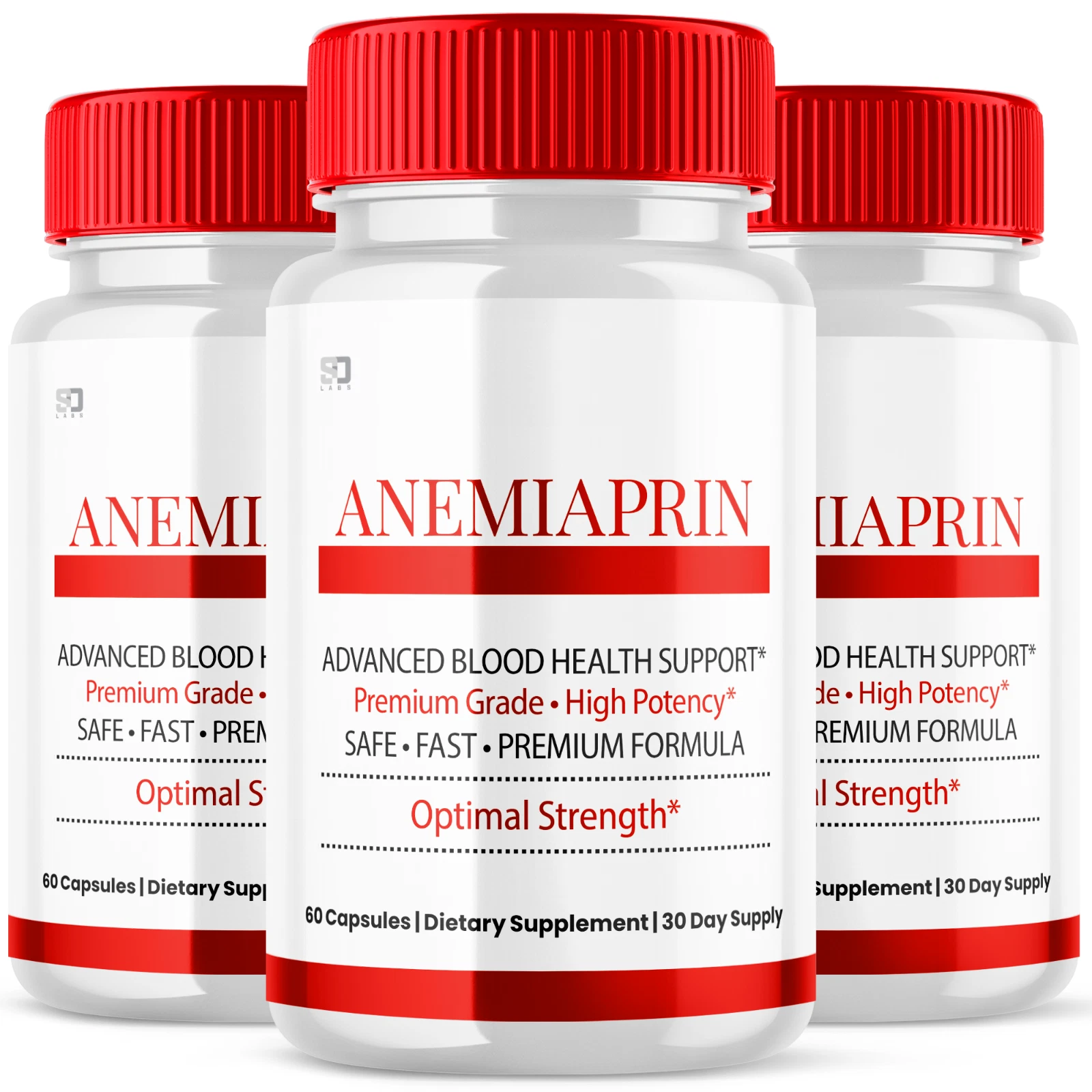 Anemiaprin Blood Support Maximum Strength Glycogen Supplement 180 Capsules
