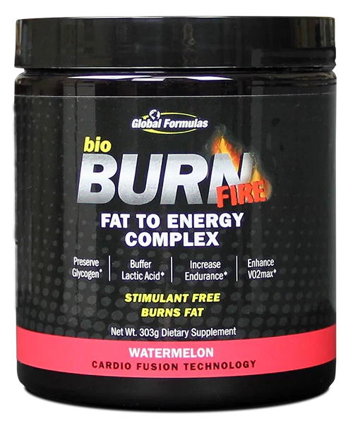 [404271412195] GLOBAL FORMULAS BIOBURN FIRE Fat To Energy Complex Stimulant Free 15 Servings