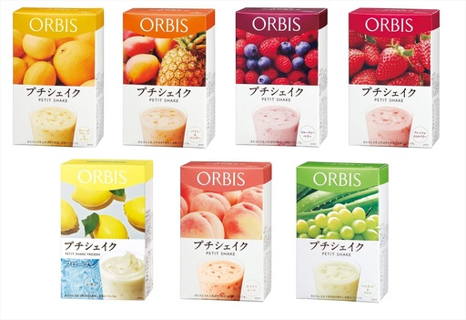 [143008191887] ORBIS Diet Drink Smoothie Petit Shake 7 packs x 100g