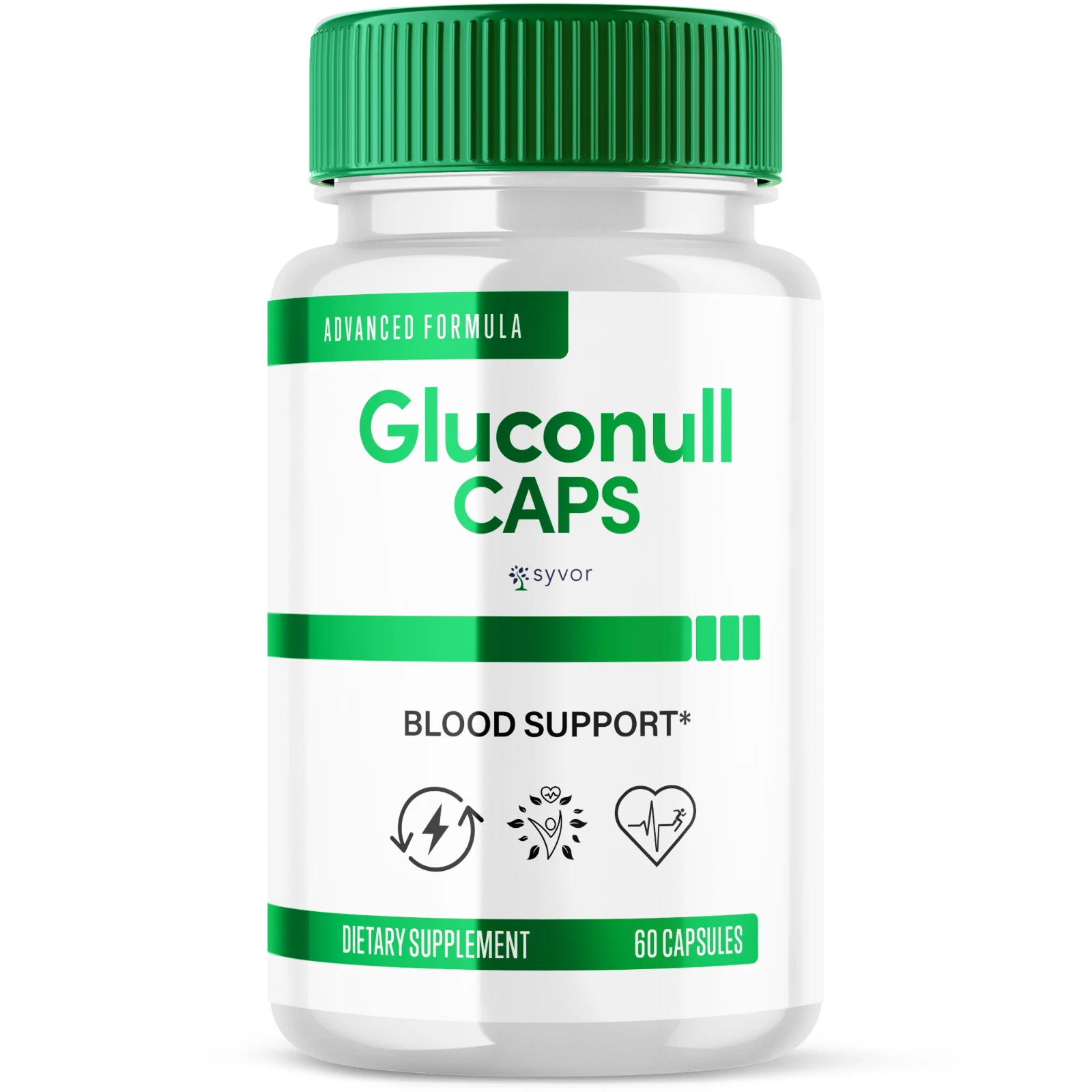 Gluconull Blood Support Formula Gluconull Advanced Glycogen Support 60 Capsules