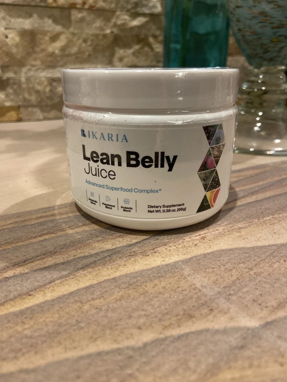 IKARIA Lean Belly Juice Advanced Superfood Complex 3.38 Oz New Sealed Exp 9/2025