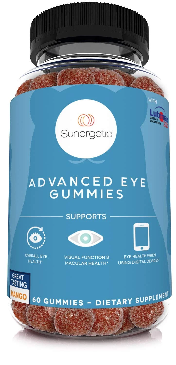Premium Eye Support Gummies-Lutein Gummies with Zeaxanthin Supports Overall Eye