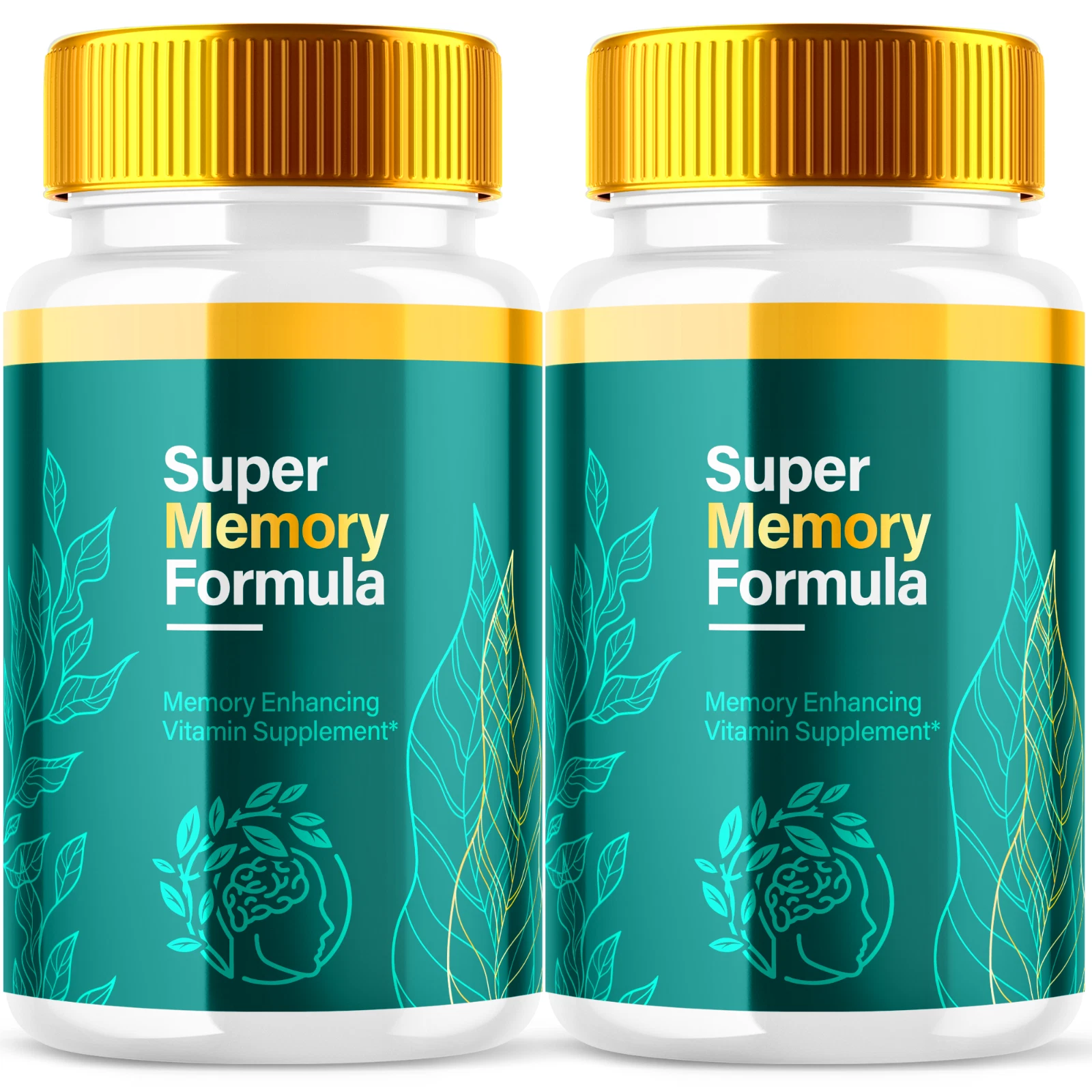 Super Memory Formula Advanced Brain Pills Natural Nootropic Support 120 Capsules