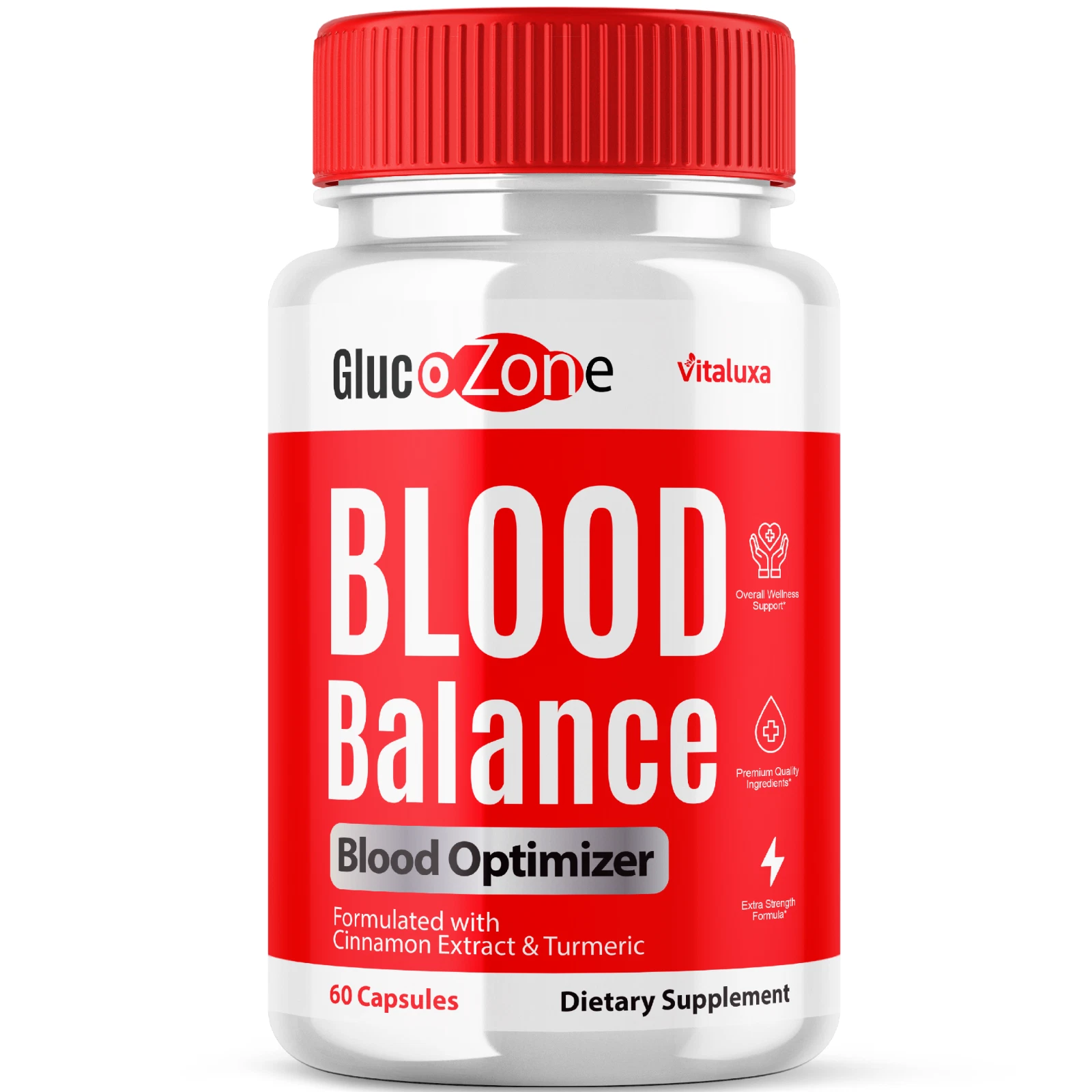 [396845290862] Glucozone, Gluco Zone Advanced Blood Health Support Formula (60 Capsules)