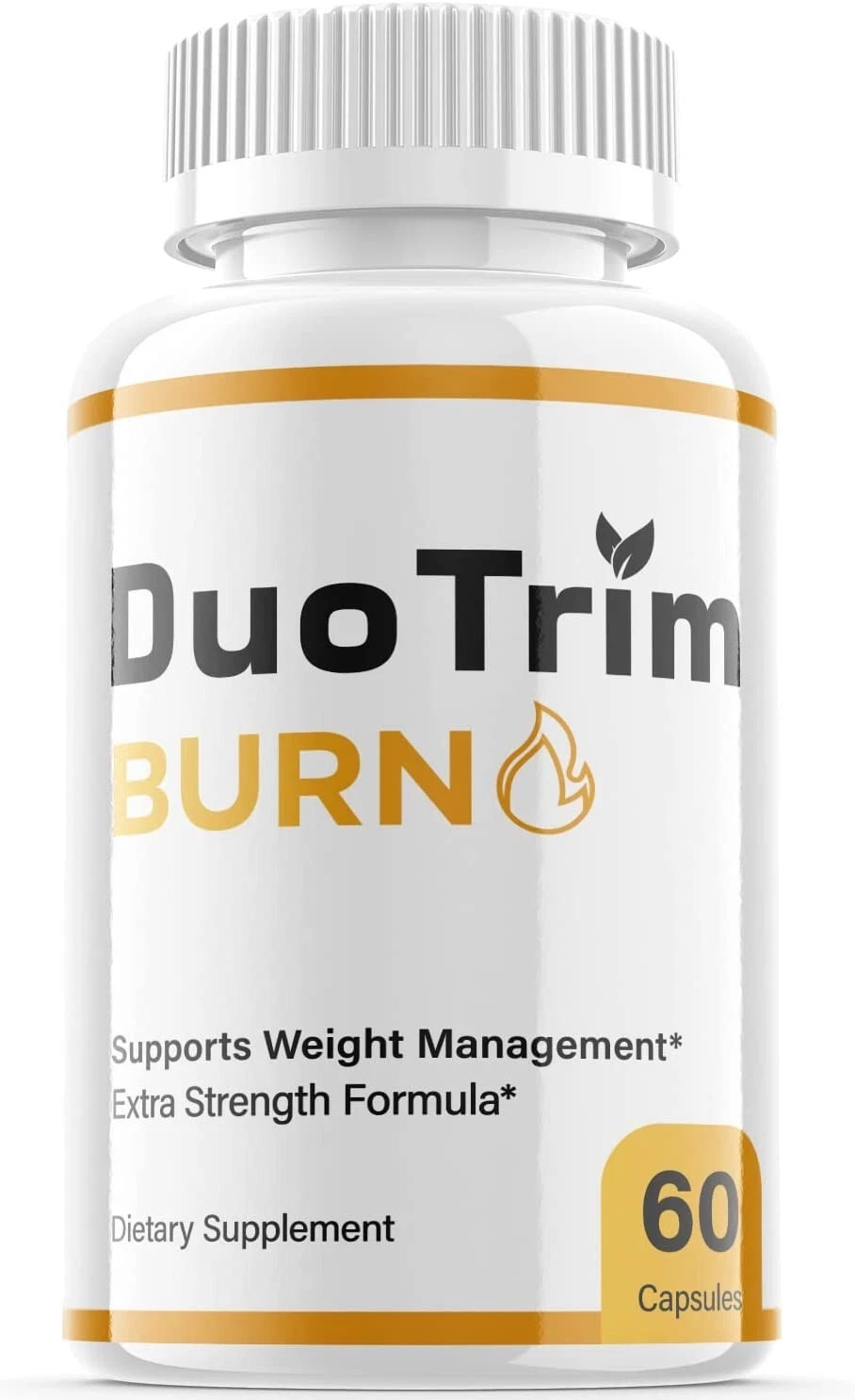 1 Pack - Duo Trim Burn Keto Pills - Duo Trim Burn Support Weight Loss - 60 Caps