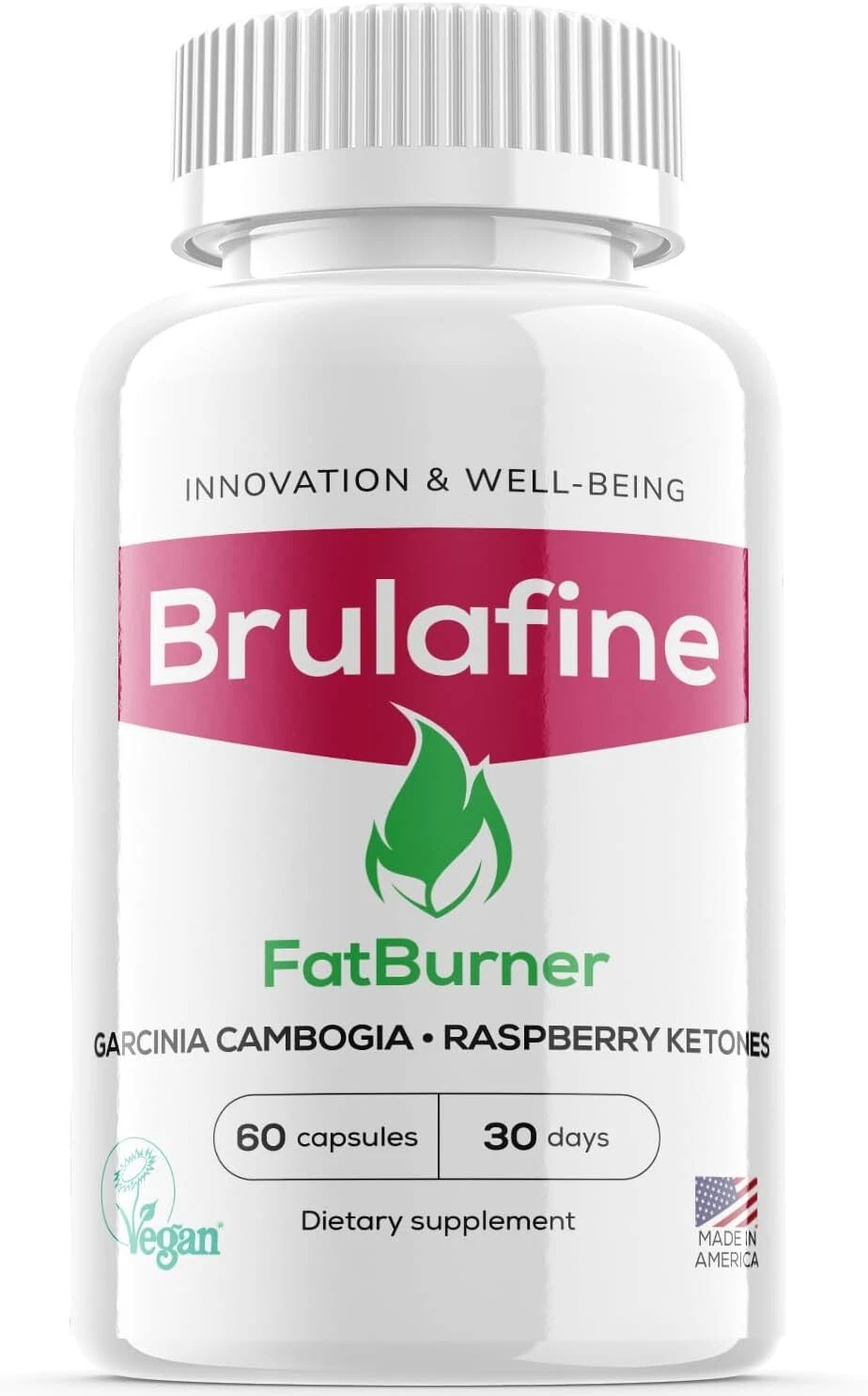 (1 Pack) Brulafine Keto Pills - Brulafine Keto For Weight Loss - 60 Capsules