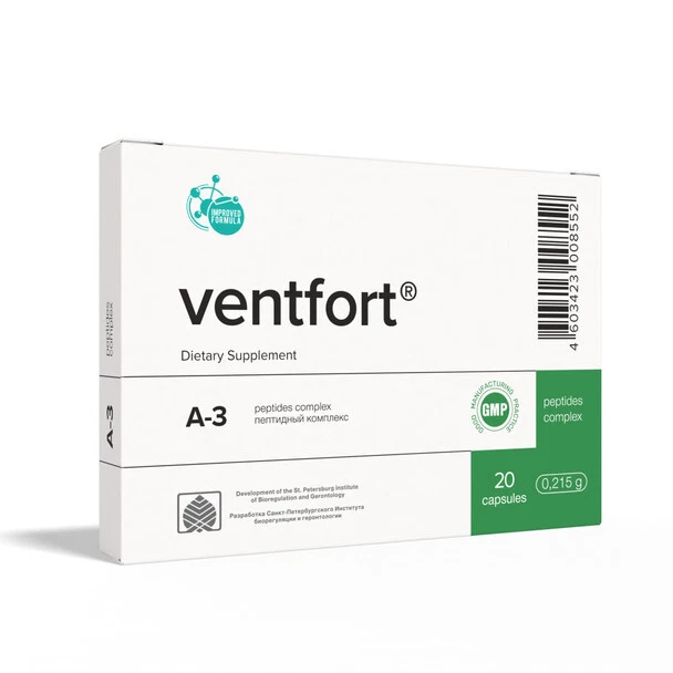 Ventfort Peptide Complex for Cardiovascular Protection - Khavinson Bioregulat...