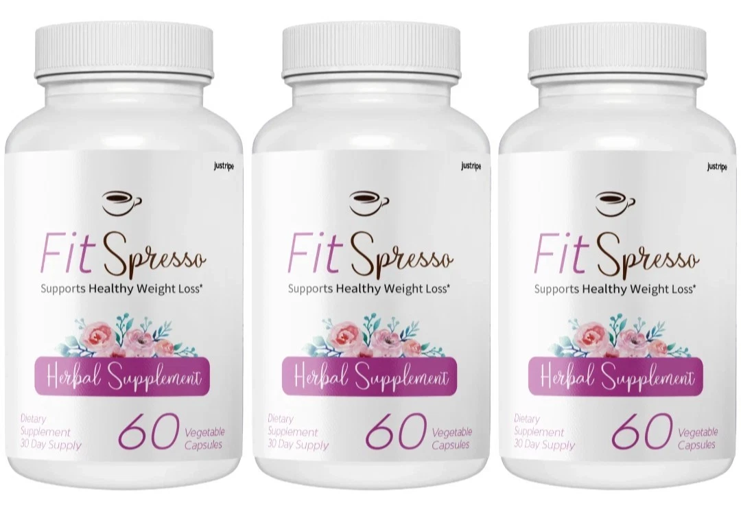 180 Capsules Fitspresso Pills, Fit Spresso Supplement for Weight Loss Support.