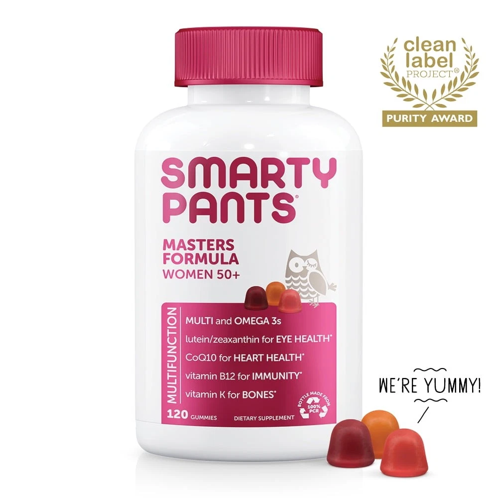 Smartypants Vitamins Masters 50 Women's Complete 120 Gummies