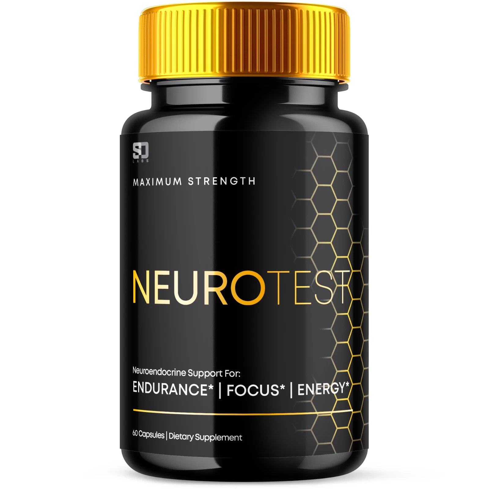Neurotest for Men, Neuro Test Advanced Formula Male Support Pills (60 Capsules)