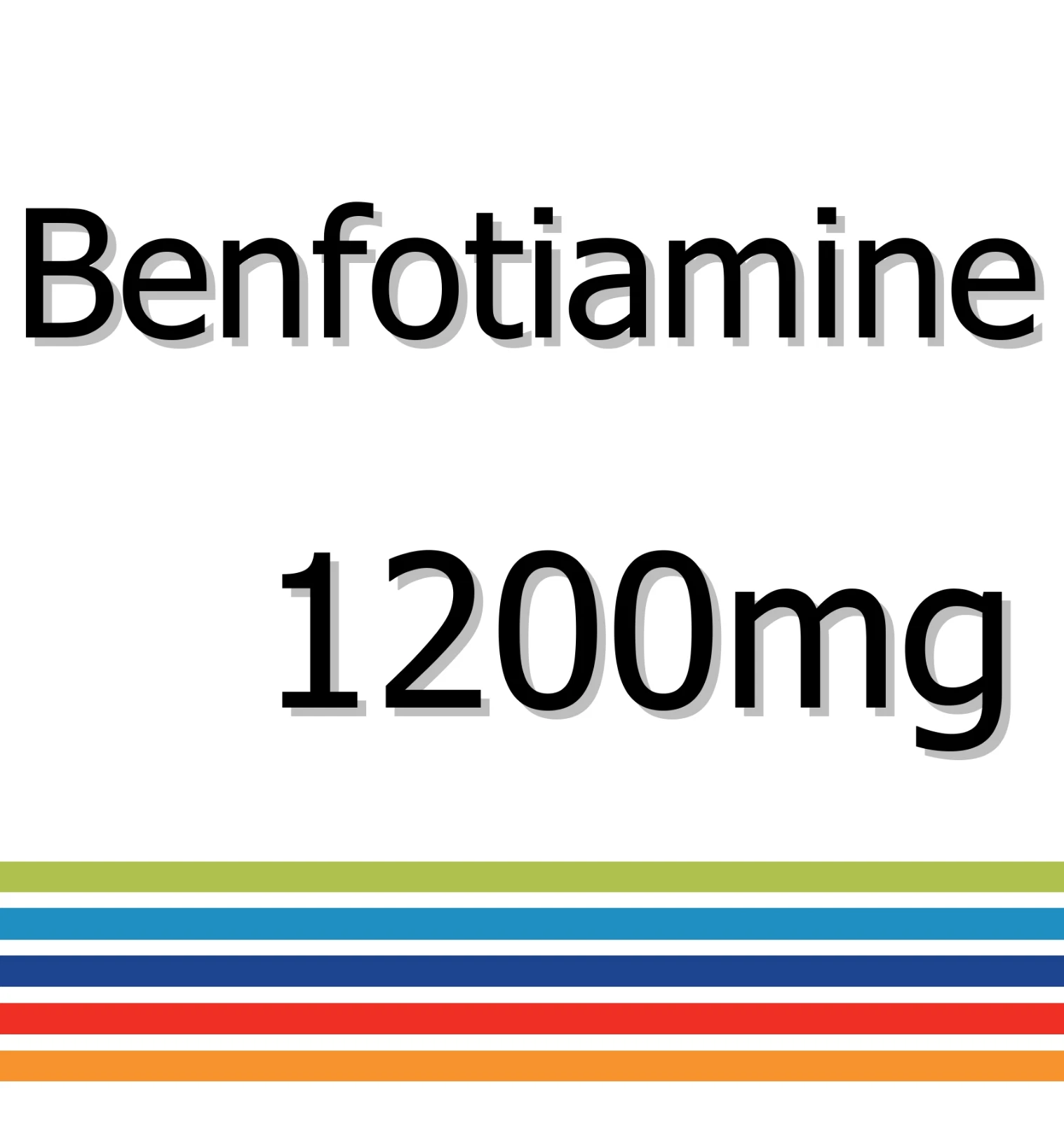 Benfotiamine 1200mg x 60 Tablets - Boosted Nerve Function
