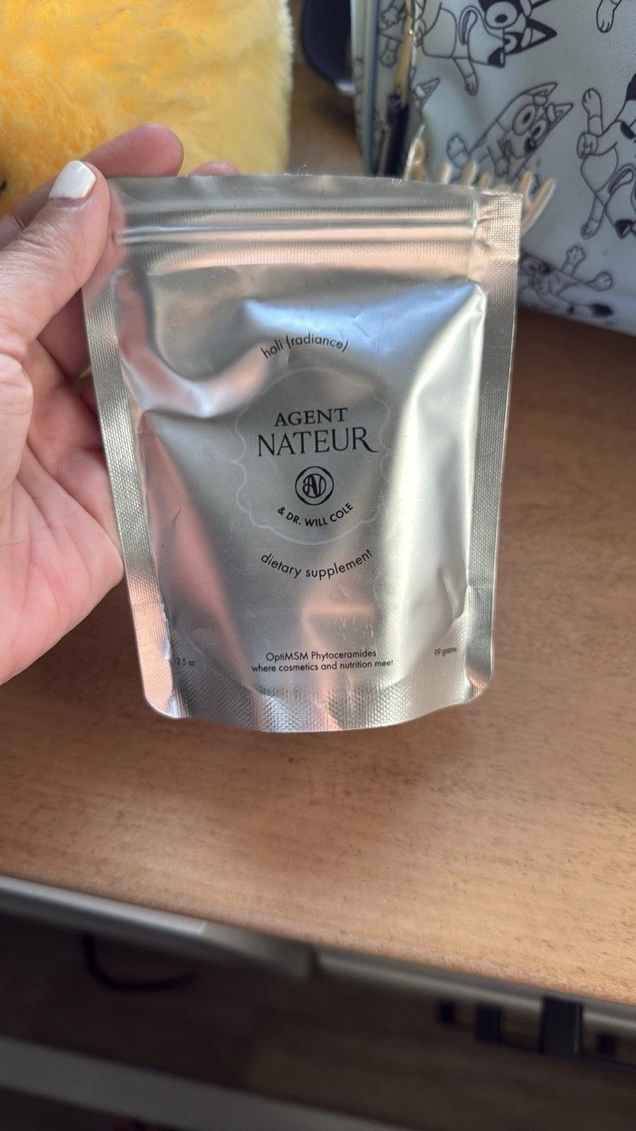 [326588268207] AGENT NATEUR + DR. WILL COLE holi (radiance) HAIR SKIN NAILS Exp 2027