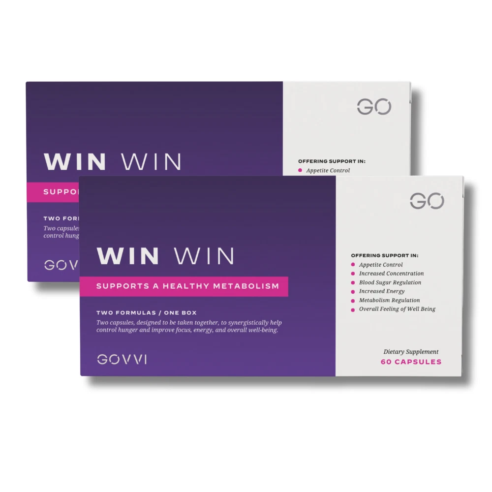 Govvi GO WIN 2-Pack 120 caps - EXP: 12/2026