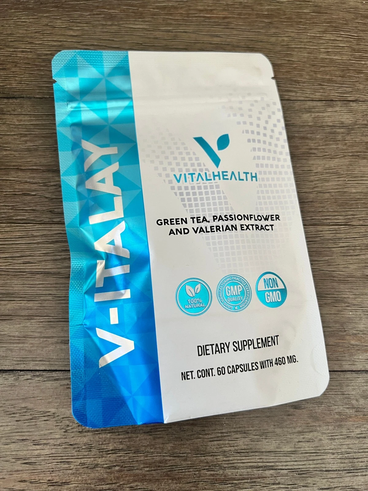 Vital Health Adaptogens V-ITALAY Stress Calm Balanced Nervous System Supplement