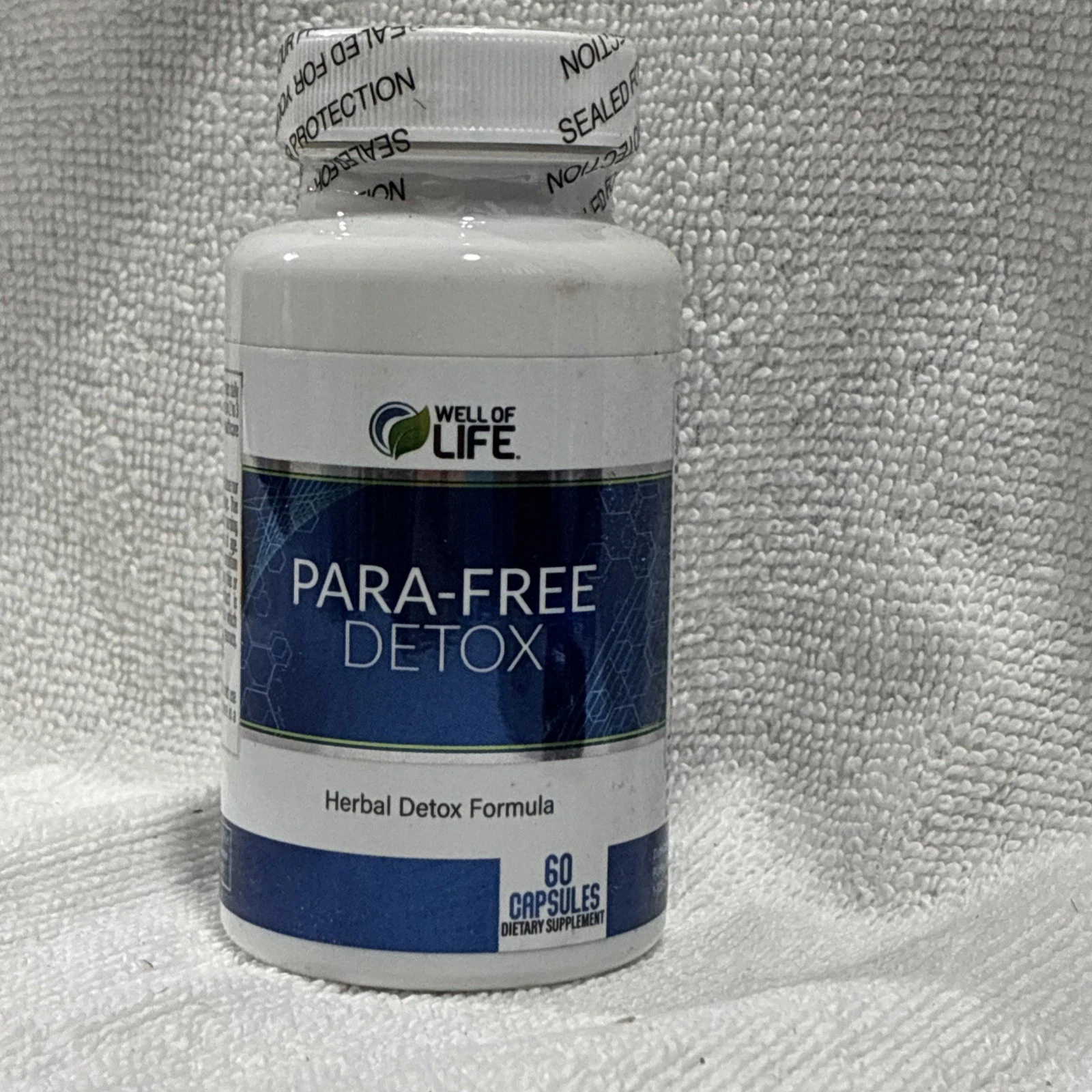 Well of Life Para-Free Detox Non-GMO 30 capsules exp: 12/2025