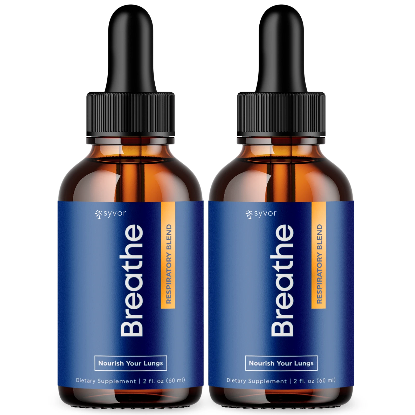 [286672368452] Breathe Respiratory Blend Drops Advanced Formula Lung Maximum Support (2 Pack)