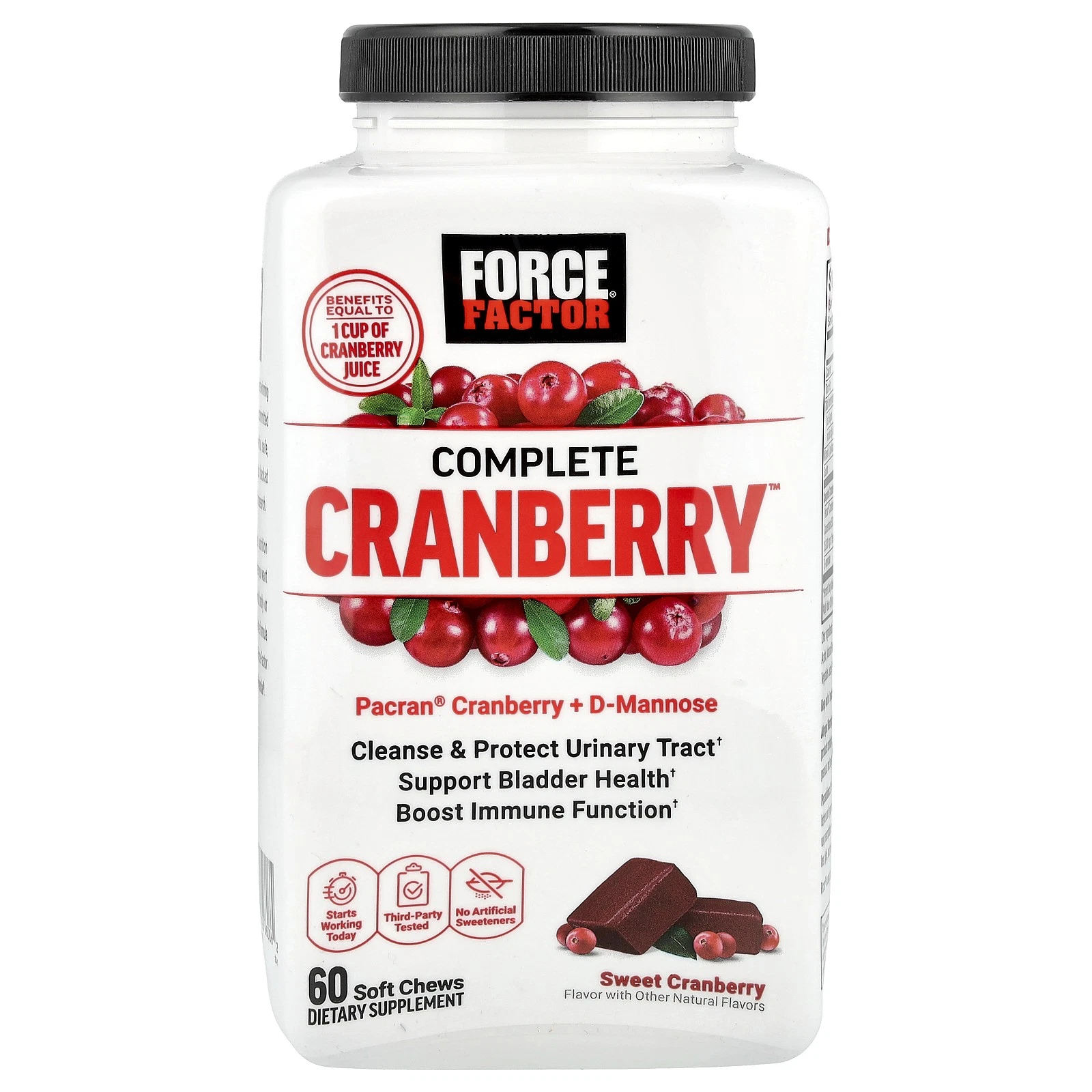 Complete Cranberry™, Sweet Cranberry, 60 Soft Chews